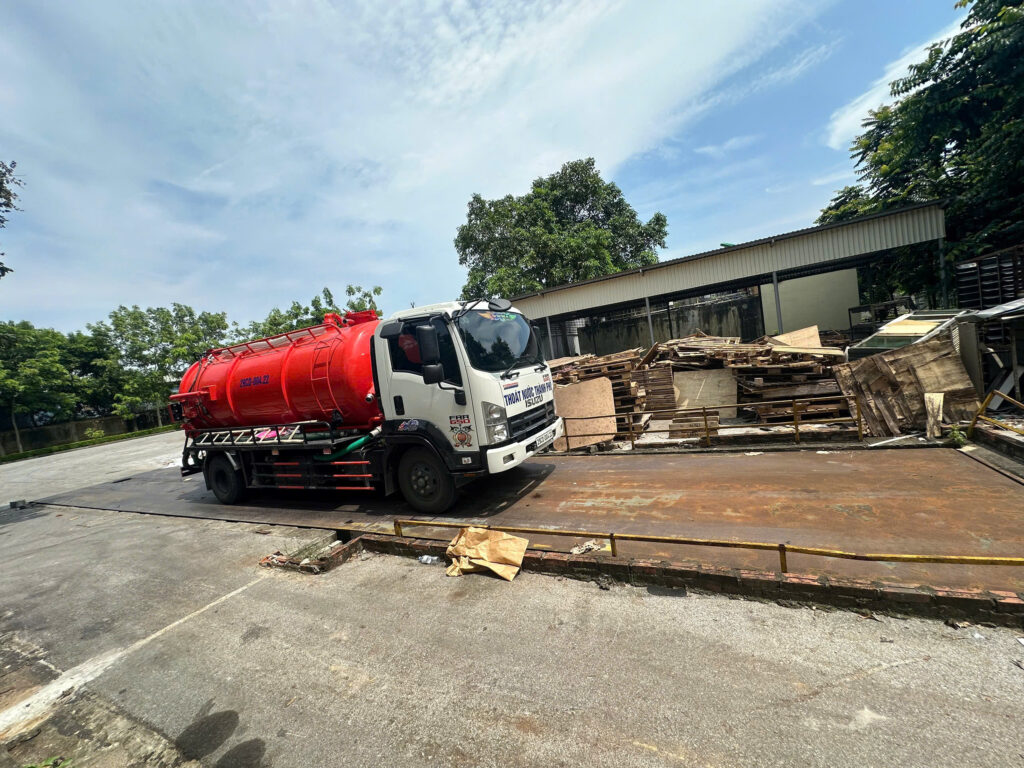 hút bể phốt quận hoàng mai