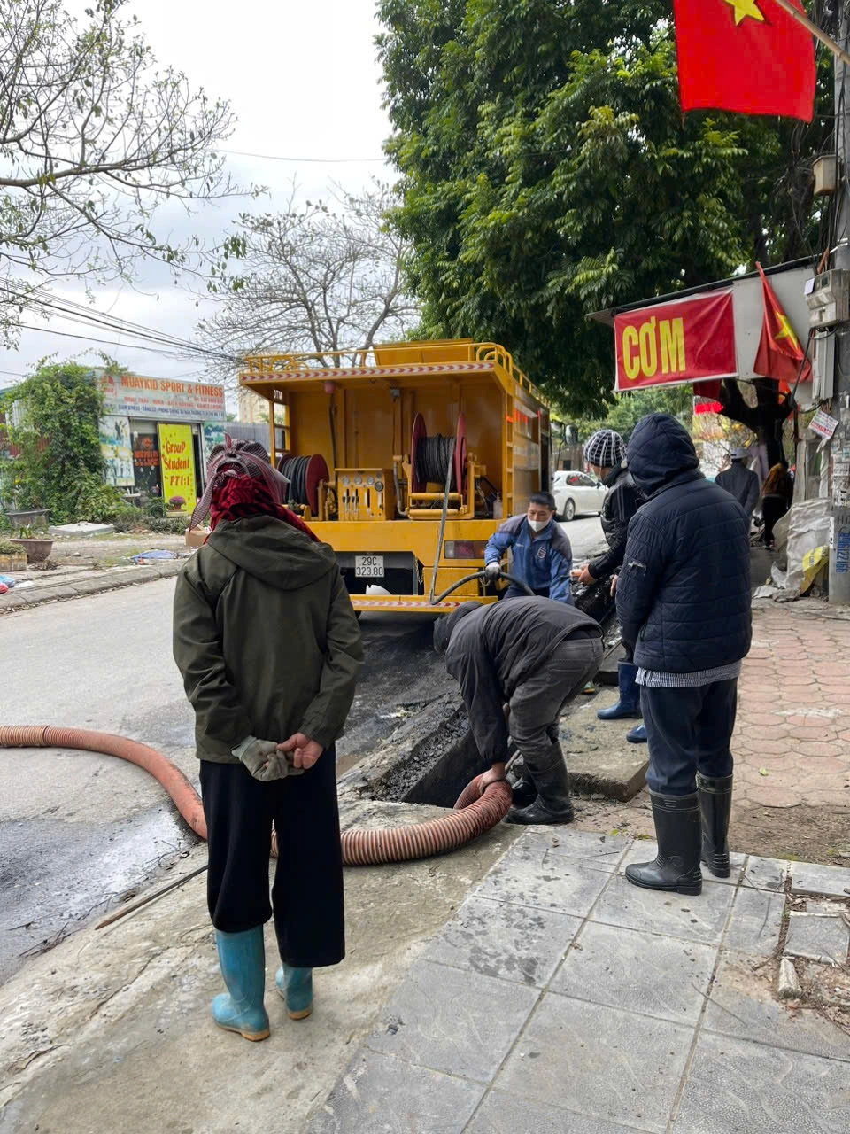 Quy trình nạo vét hố ga Hải Dương tại TP Hải Dương, đảm bảo hiệu quả cao