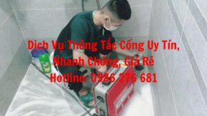 Thông tắc cống tại Bắc Giang - Gọi là có, xử lý triệt để 100%, giá cả hợp lý, bảo hành dài hạn
